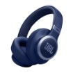 Изображение Беспроводные накладные наушники JBL Live 770NC синего цвета.
