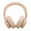 Изображение Беспроводные накладные наушники JBL Live 770NC бежевого цвета.