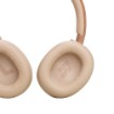 Изображение Беспроводные накладные наушники JBL Live 770NC бежевого цвета.