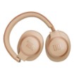 Изображение Беспроводные накладные наушники JBL Live 770NC бежевого цвета.