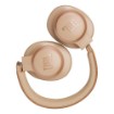 Изображение Беспроводные накладные наушники JBL Live 770NC бежевого цвета.
