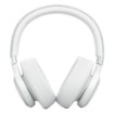 תמונה של אוזניות קשת אלחוטיות JBL Live 770NC בצבע לבן