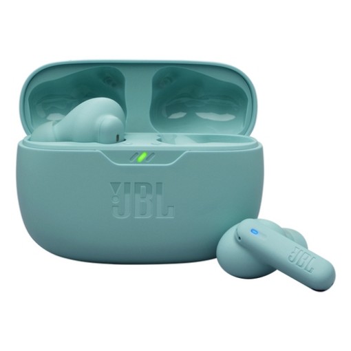 Изображение Беспроводные наушники JBL Wave Beam 2 TWS синего цвета.