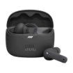 Picture of JBL Tune 245NC TWS wireless headphones in black.