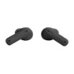 Picture of JBL Tune 245NC TWS wireless headphones in black.