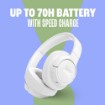Изображение Беспроводные наушники JBL Tune 770NC с шумоподавлением синего цвета.