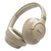Изображение Беспроводные накладные наушники JBL Tune 780NC бежевого цвета.