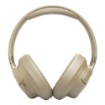 Изображение Беспроводные накладные наушники JBL Tune 780NC бежевого цвета.