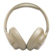 Изображение Беспроводные накладные наушники JBL Tune 780NC бежевого цвета.