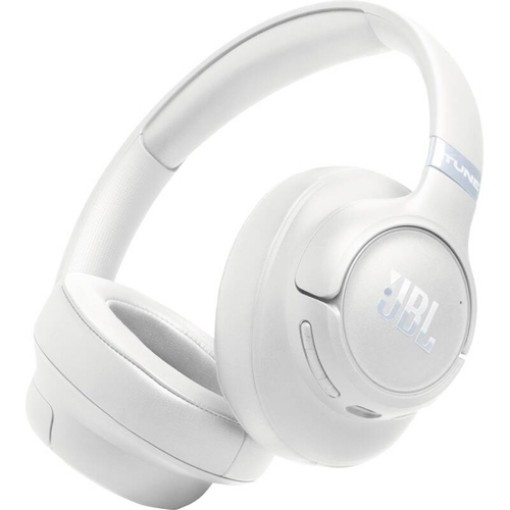 Изображение Беспроводные наушники JBL TUNE 780BTNC с шумоподавлением белого цвета.