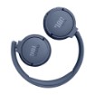 Изображение Беспроводные накладные наушники JBL Tune 670BTNC синего цвета.