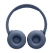 Изображение Беспроводные накладные наушники JBL Tune 670BTNC синего цвета.