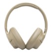 Изображение Беспроводные наушники JBL TUNE 730BT бежевого цвета.