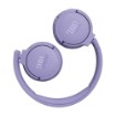 Изображение Беспроводные накладные наушники JBL Tune 670NC фиолетового цвета.