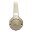 Изображение Беспроводные накладные наушники JBL Tune 680NC бежевого цвета.