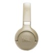 Изображение Беспроводные накладные наушники JBL Tune 680NC бежевого цвета.