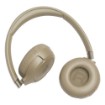 Изображение Беспроводные накладные наушники JBL Tune 680NC бежевого цвета.