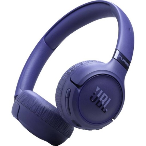 Изображение Беспроводные наушники JBL TUNE 680NC с шумоподавлением синего цвета.