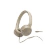 Изображение Проводные накладные наушники JBL Tune 530C USB-C бежевого цвета.
