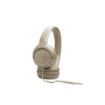 Изображение Проводные накладные наушники JBL Tune 530C USB-C бежевого цвета.