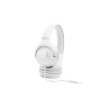 Изображение Проводные накладные наушники JBL Tune 530C USB-C белого цвета.