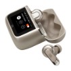 Picture of JBL TOUR PRO 3 TWS wireless headphones in titanium color.
