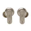 Picture of JBL TOUR PRO 3 TWS wireless headphones in titanium color.