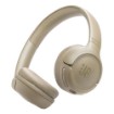 Изображение Беспроводные наушники JBL TUNE 530BT бежевого цвета.