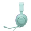Изображение Проводные игровые наушники JBL Quantum 100M2 зеленовато-синие.