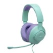 Изображение Проводные игровые наушники JBL Quantum 100M2 зеленовато-синие.