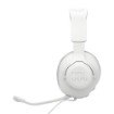 Изображение Проводные игровые наушники JBL Quantum 100M2 с микрофоном белого цвета.