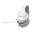 Изображение Проводные игровые наушники JBL Quantum 100M2 с микрофоном белого цвета.