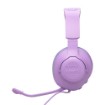 Изображение Проводные игровые наушники JBL Quantum 100M2 фиолетового цвета.