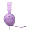 Изображение Проводные игровые наушники JBL Quantum 100M2 фиолетового цвета.