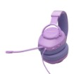 Изображение Проводные игровые наушники JBL Quantum 100M2 фиолетового цвета.
