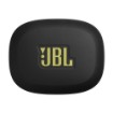 Изображение Беспроводные спортивные наушники JBL Endurance Peak 4 черно-желтого цвета.