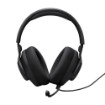 Изображение Проводные игровые наушники JBL Quantum 100M2 черного цвета.