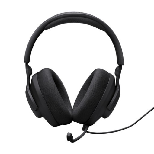 Изображение Проводные игровые наушники JBL Quantum 100M2 черного цвета.