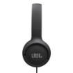 Изображение Проводные накладные наушники JBL Tune 520C USB-C черного цвета.