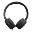 Изображение Проводные накладные наушники JBL Tune 520C USB-C черного цвета.
