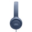 Изображение Проводные накладные наушники JBL Tune 520C USB-C синего цвета.