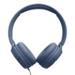 Изображение Проводные накладные наушники JBL Tune 520C USB-C синего цвета.