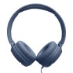 Изображение Проводные накладные наушники JBL Tune 520C USB-C синего цвета.