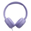 Изображение Проводные накладные наушники JBL Tune 520C USB-C фиолетового цвета.