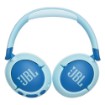 Изображение Беспроводные наушники JBL Junior 470NC для детей синего цвета.
