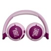 Изображение Беспроводные наушники JBL Junior 320BT для детей фиолетового цвета.