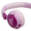 Изображение Беспроводные наушники JBL Junior 320BT для детей фиолетового цвета.