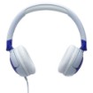 Изображение Проводные наушники JBL Junior 320 для детей синего цвета.