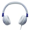 Изображение Проводные наушники JBL Junior 320 для детей синего цвета.