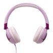 Изображение Проводные наушники JBL Junior 320 для детей фиолетового цвета.